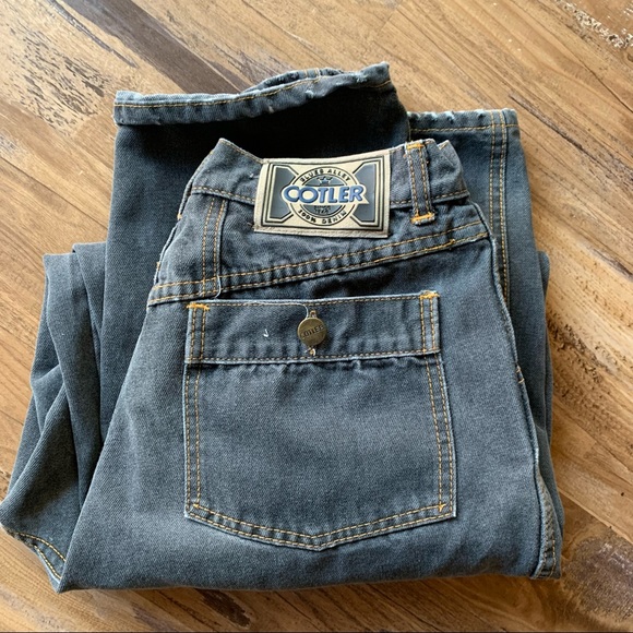 VIntage 90s 80s Colter High Waisted baggie Mom Jeans size 10 - Picture 2 of 10